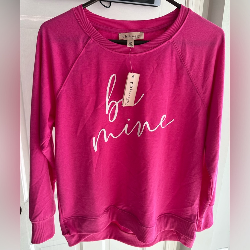 Philosophy NWT “Be Mine” Long Sleeved Shirt